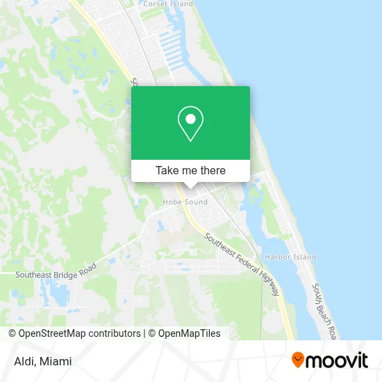 Aldi map