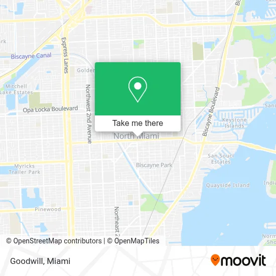 Goodwill map