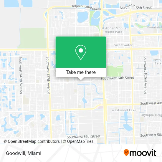 Goodwill map