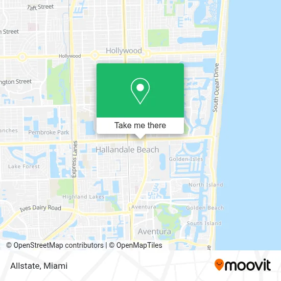 Allstate map