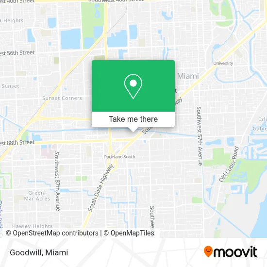 Goodwill map