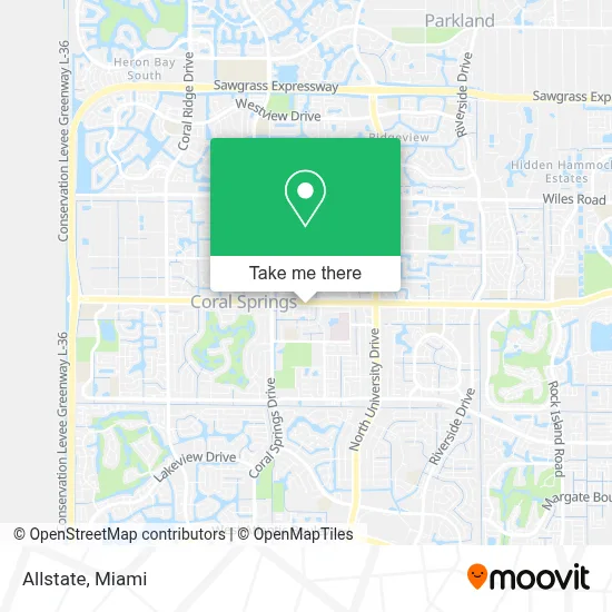 Allstate map