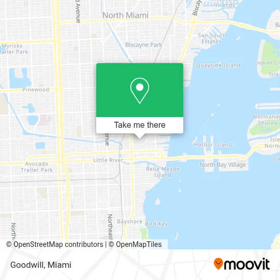 Goodwill map