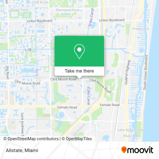 Allstate map