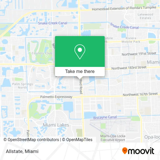 Allstate map