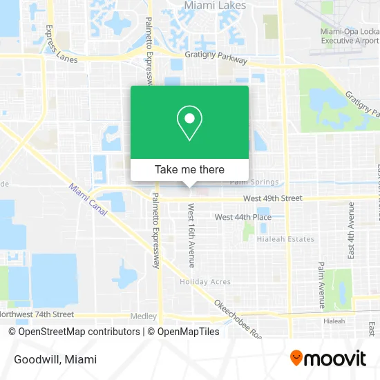 Goodwill map