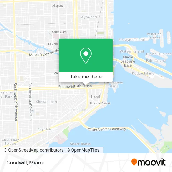 Goodwill map