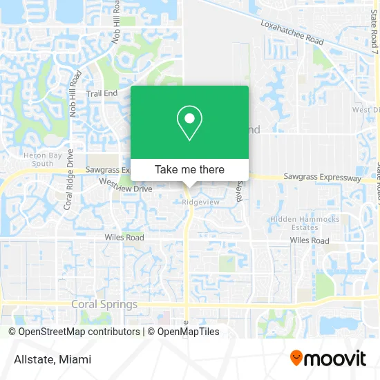 Allstate map