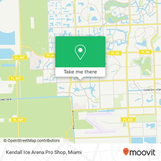 Mapa de Kendall Ice Arena Pro Shop