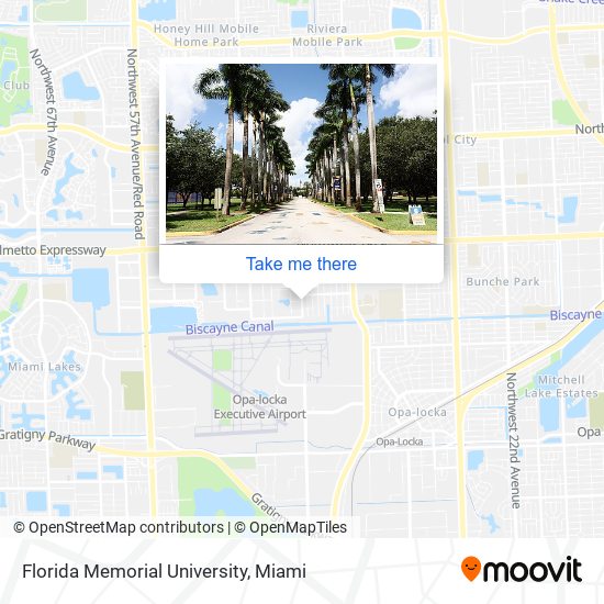 Florida Memorial University map