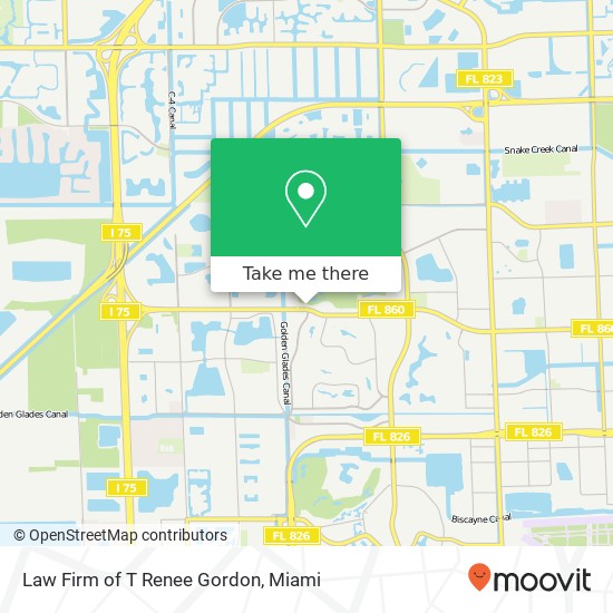 Law Firm of T Renee Gordon map