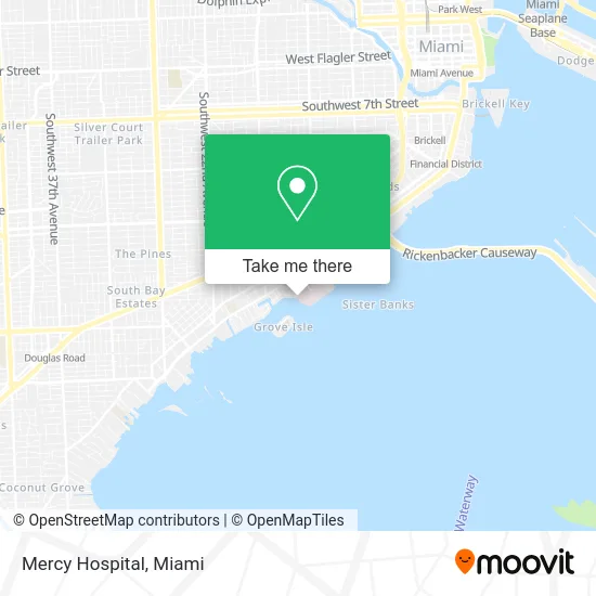 Mercy Hospital map