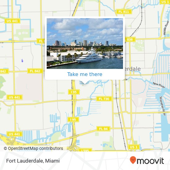 Fort Lauderdale map