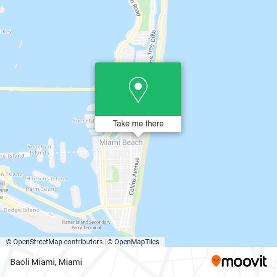 Mapa de Baoli Miami