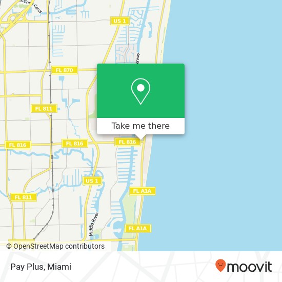 Pay Plus map