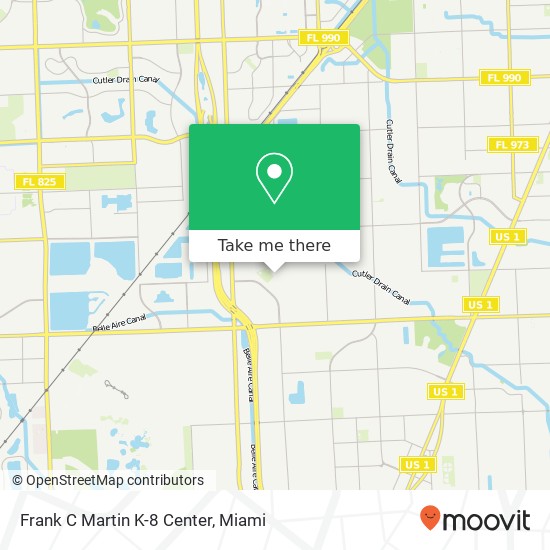 Mapa de Frank C Martin K-8 Center