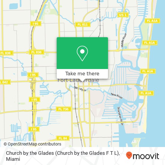 Mapa de Church by the Glades (Church by the Glades F T L)