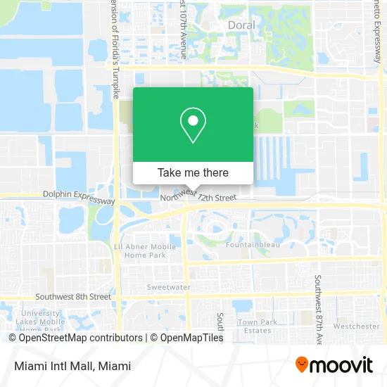Miami Intl Mall map