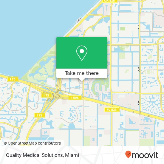 Mapa de Quality Medical Solutions