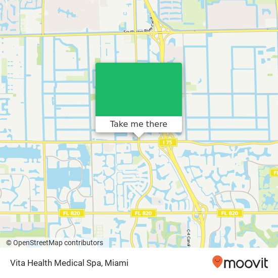 Vita Health Medical Spa map