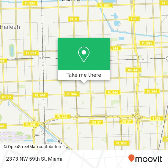 2373 NW 59th St map