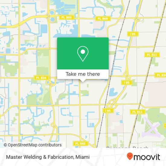 Mapa de Master Welding & Fabrication