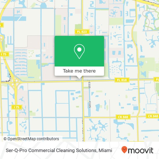 Ser-Q-Pro Commercial Cleaning Solutions map