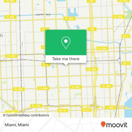 Miami map