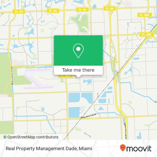 Real Property Management Dade map