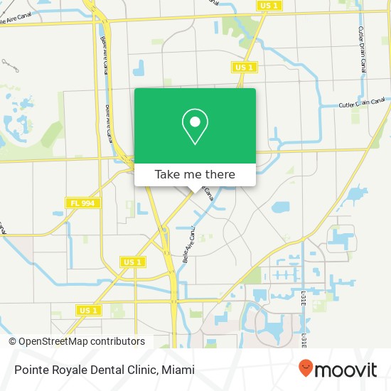 Pointe Royale Dental Clinic map