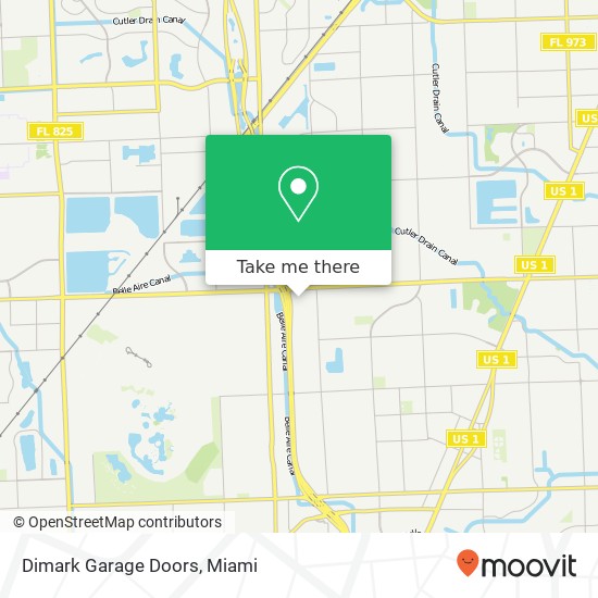 Dimark Garage Doors map