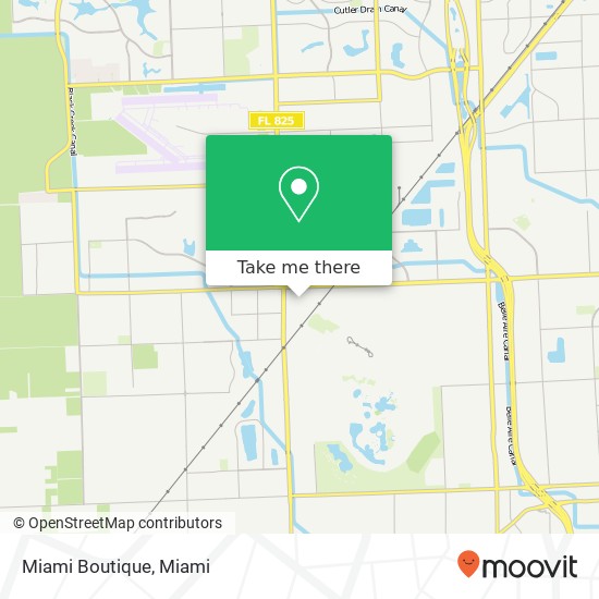 Miami Boutique map