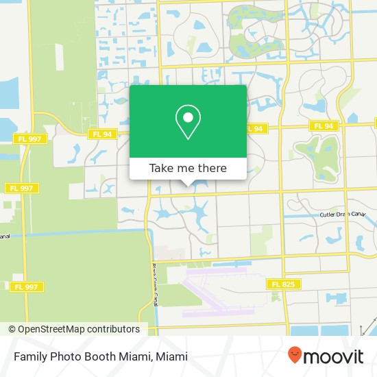 Mapa de Family Photo Booth Miami