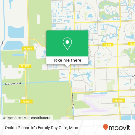 Mapa de Onilda Pichardo's Family Day Care