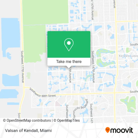 Valsan of Kendall map