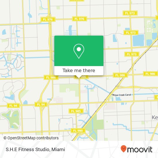 S.H.E Fitness Studio map