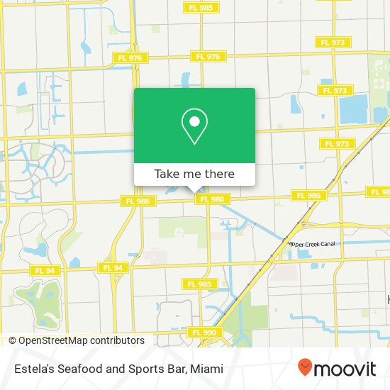 Estela's Seafood and Sports Bar map