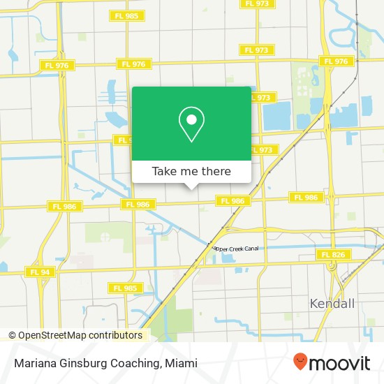 Mapa de Mariana Ginsburg Coaching