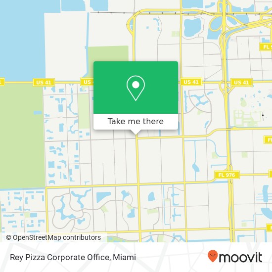 Rey Pizza Corporate Office map