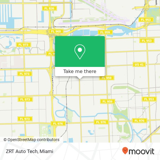Mapa de ZRT Auto Tech