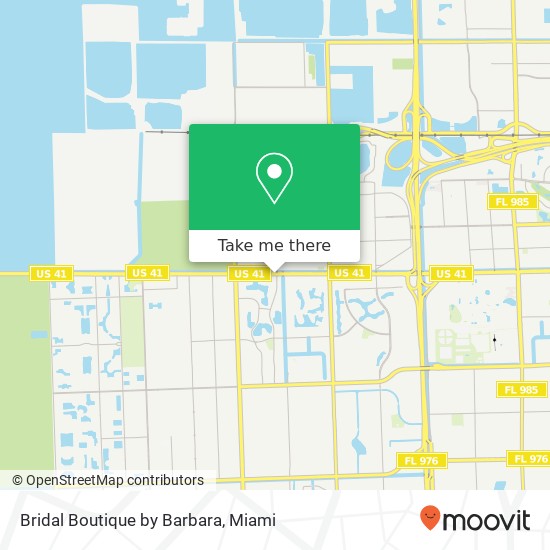 Bridal Boutique by Barbara map