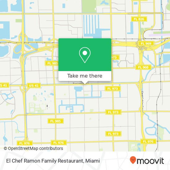 El Chef Ramon Family Restaurant map