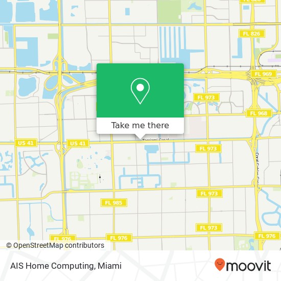 AIS Home Computing map