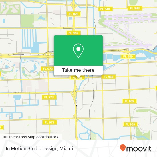 Mapa de In Motion Studio Design