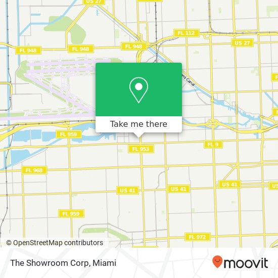 Mapa de The Showroom Corp