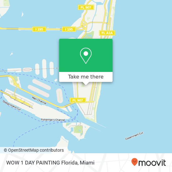 Mapa de WOW 1 DAY PAINTING Florida