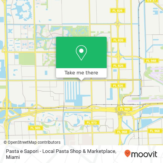 Mapa de Pasta e Sapori - Local Pasta Shop & Marketplace