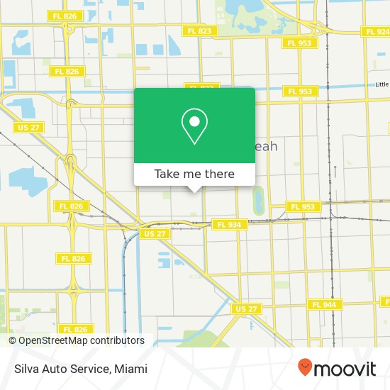 Silva Auto Service map