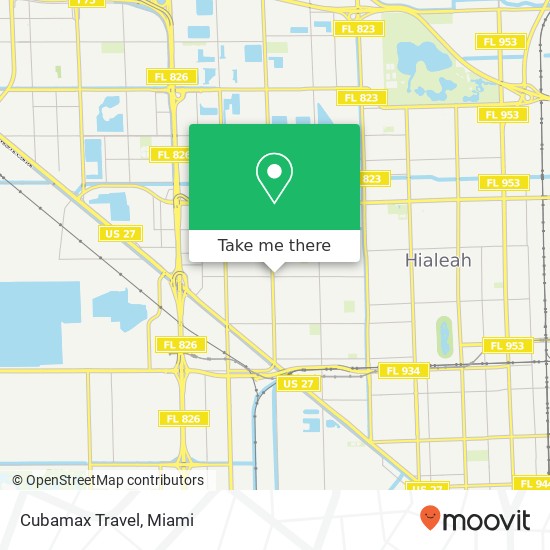 Mapa de Cubamax Travel