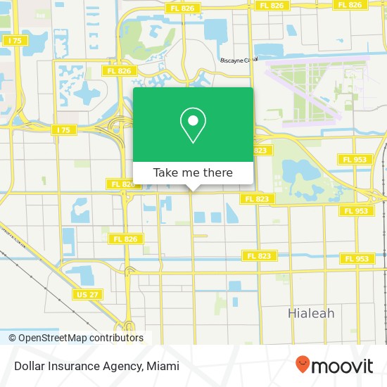 Dollar Insurance Agency map